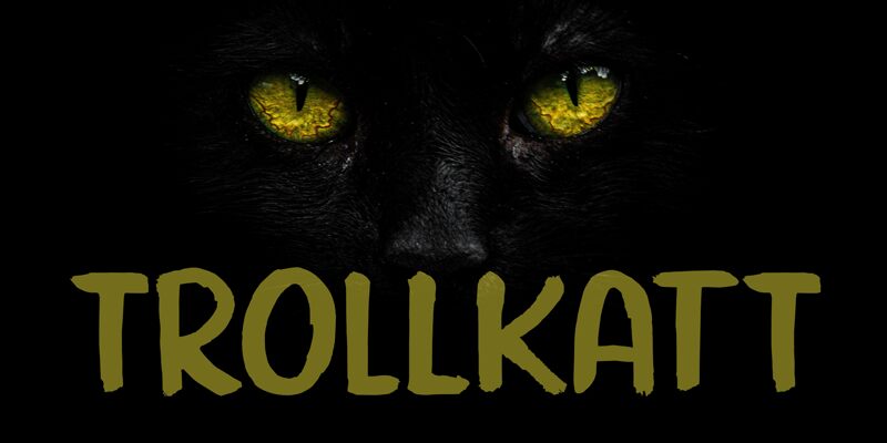 Trollkatt Schriftart