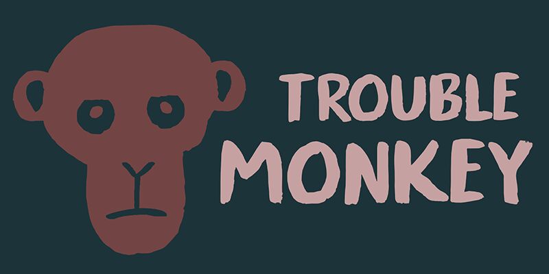Trouble Monkey 字体