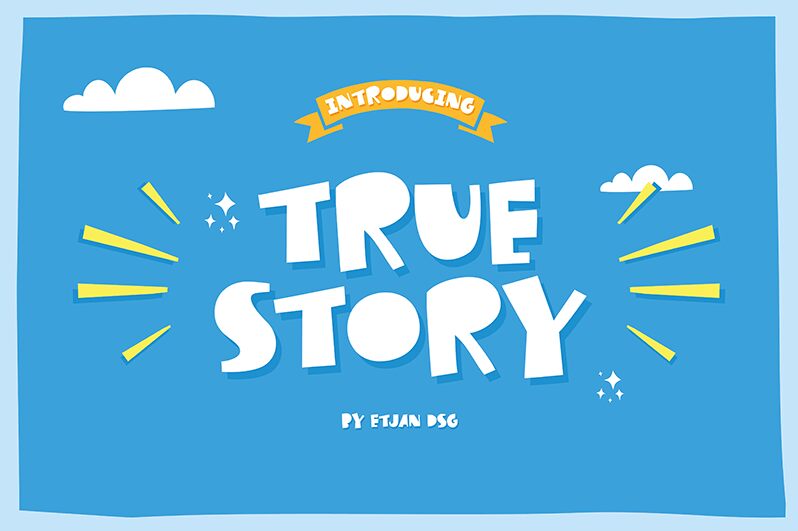 True Story Schriftart
