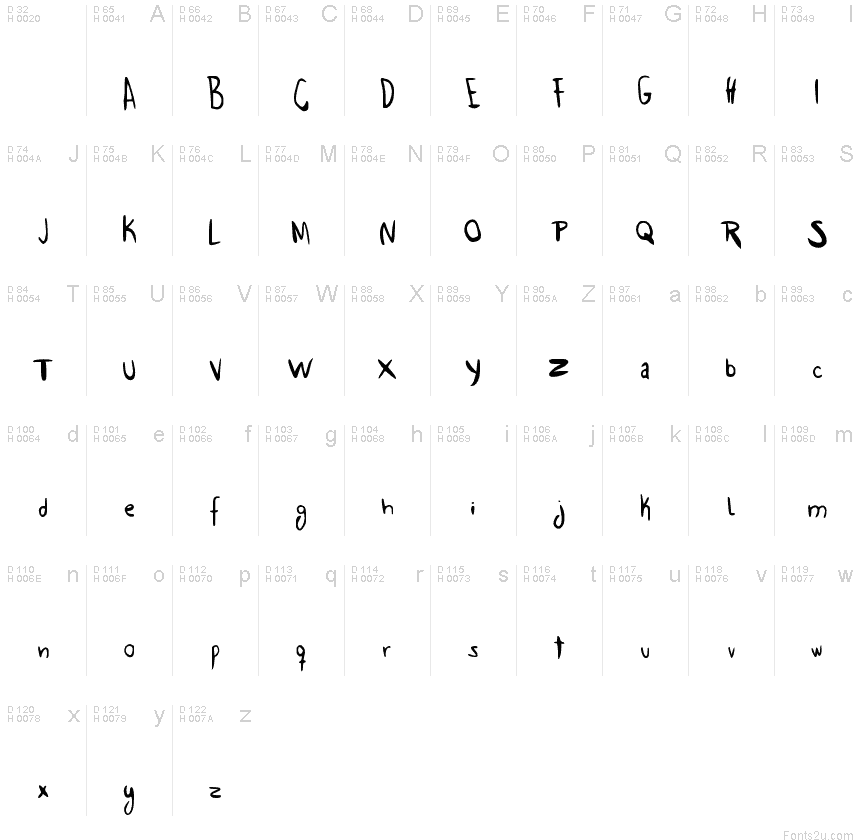 Trace Me Gordo font | Fonts2u.com