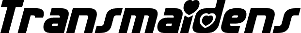 Ukážka písma Transmaidens Italic