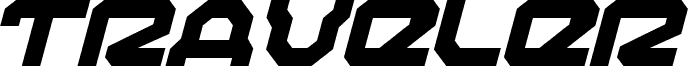 Traveler Bold Italic