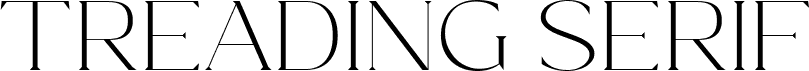 Treading DEMO Serif