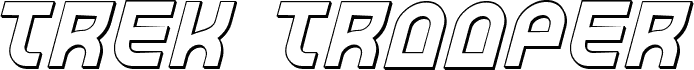 Trek Trooper 3D Italic