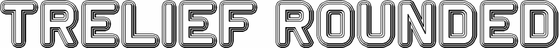 Trelief Rounded Regular