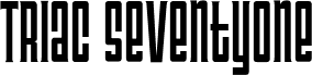TriacSeventyOne-Regular