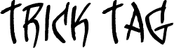 Preview of the TrickTag font