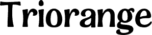Triorange - Personal Use Bold fuente