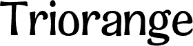 Triorange - Personal Use Medium