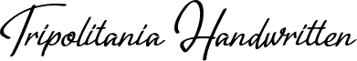 Tripolitania Handwritten (FREE)
