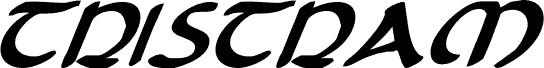 Tristram Bold Italic