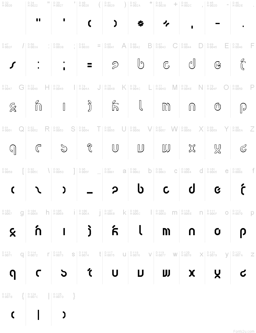 tsunami font