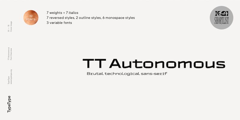 TT Autonomous Carattere