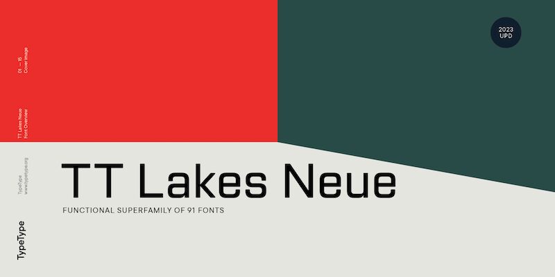 TT Lakes Neue Czcionka