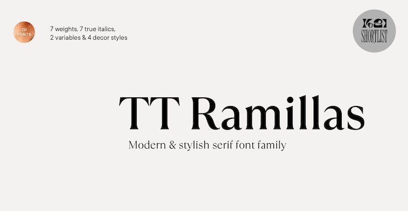 TT Ramillas Font
