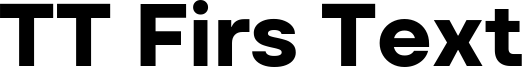 TT Firs Text Trial Bold