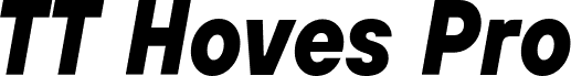 TT Hoves Pro Trl Cnd ExtraBold Italic