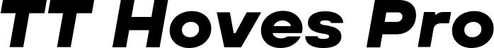 TT Hoves Pro Trl Expanded ExtraBold Italic