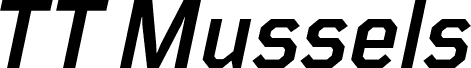Ukážka písma TT Mussels Trl DemiBold Italic