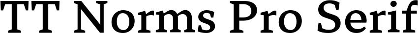 TT Norms Pro Serif Trl Md