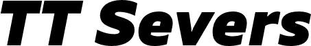 TT Severs Trial Black Italic шрифт
