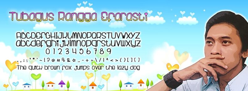 {Tubagus Rangga Efarasti} 字体