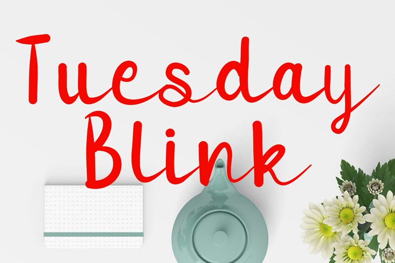 Tuesday Blink Шрифт