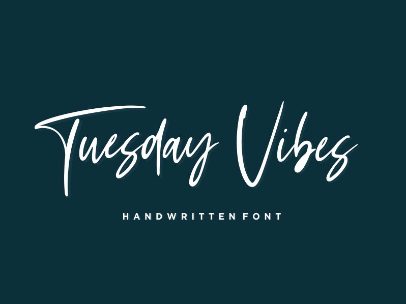 Tuesday Vibes 字体