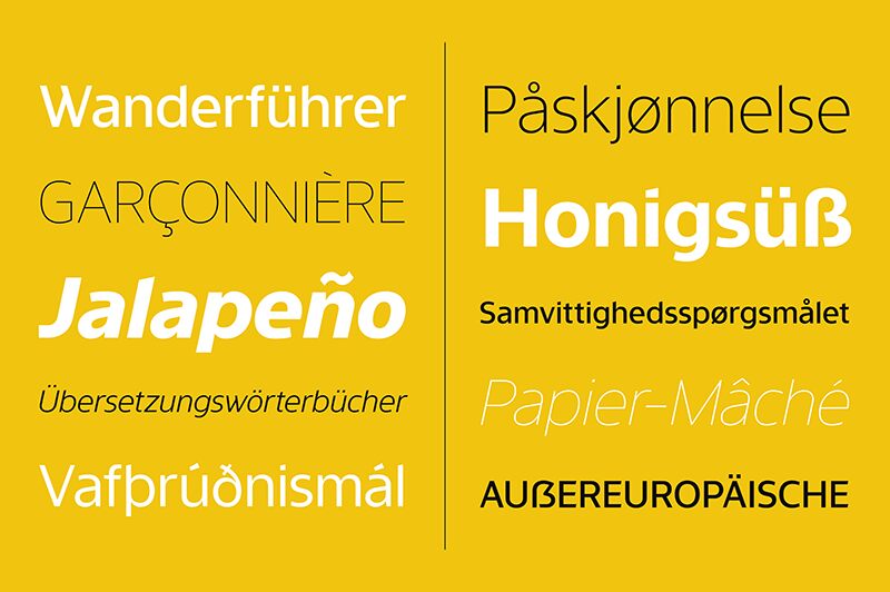 Turis Schriftart