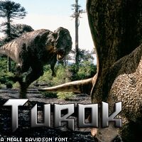Turok Schriftart