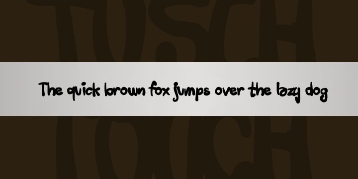 Tusch Touch 1 Carattere