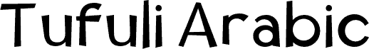 Tufuli Arabic DEMO Light font