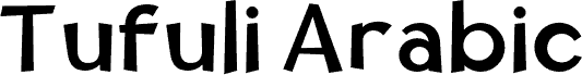 Tufuli Arabic DEMO Regular font