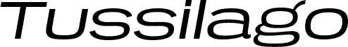 Tussilago Light Italic