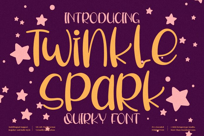 Twinkle Spark Czcionka