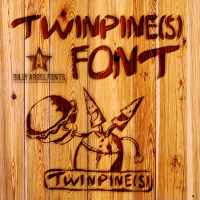 TWINPINES Schriftart
