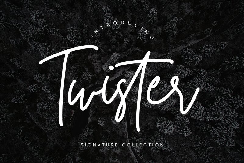 Twister Czcionka