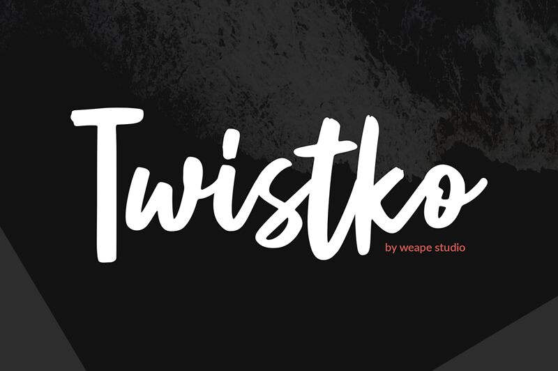 Twistko Schriftart