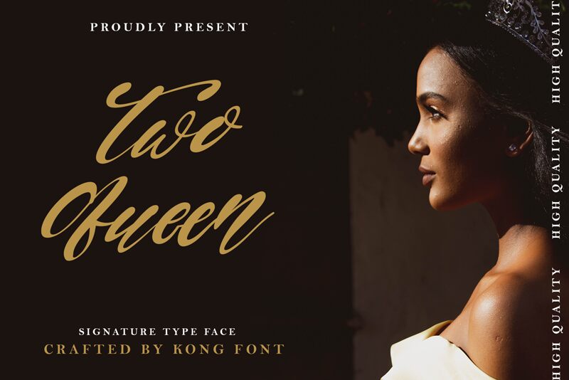 Two Queen Schriftart