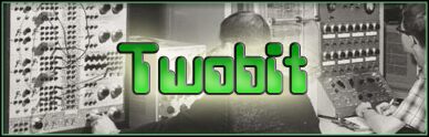 Twobit Schriftart