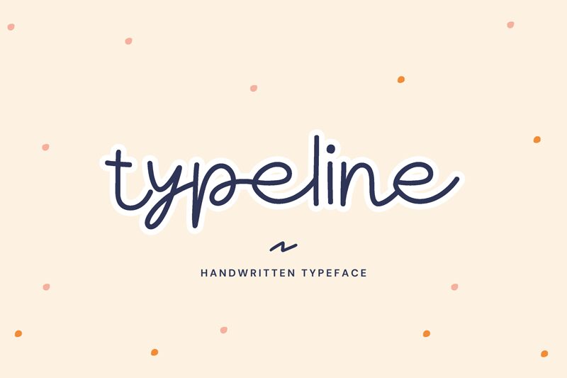 Typeline Schriftart