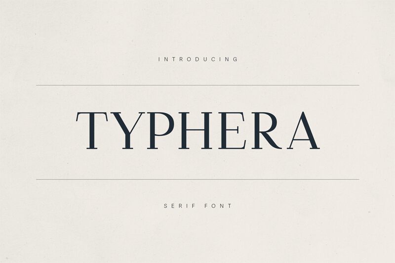 Typhera Font