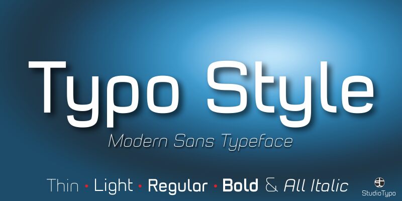 Typo Style الخط