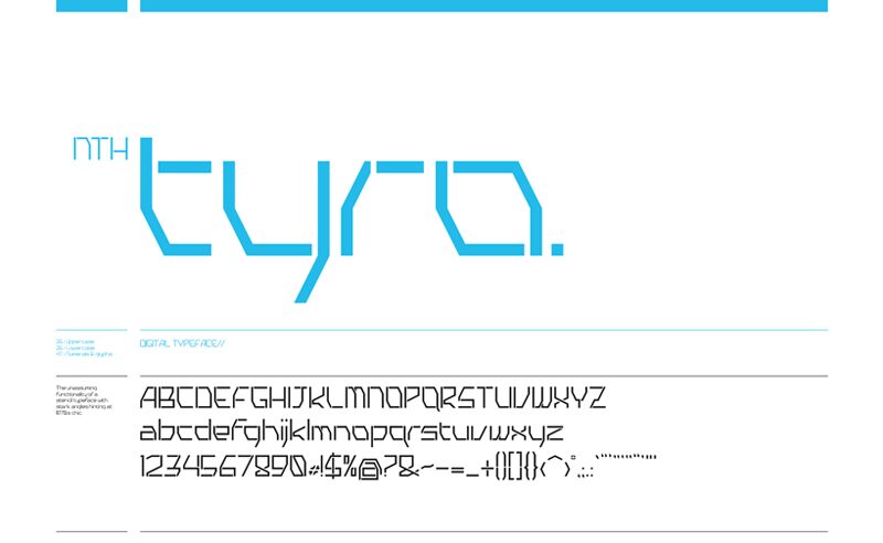TYRO Czcionka