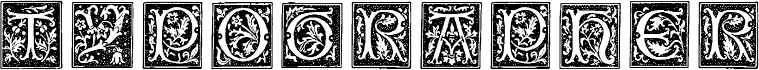 TypographerWoodcutInitialsOne
