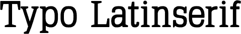 TypoLatinserif-Bold