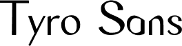 Tyro Sans