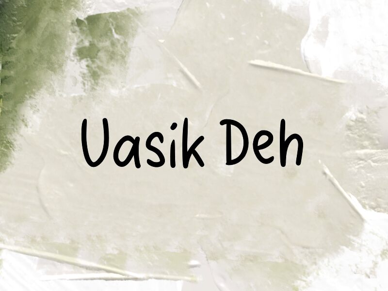 Uasik Deh 字体
