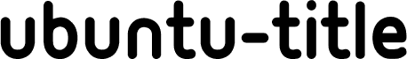 Preview of the Ubuntu-Title font