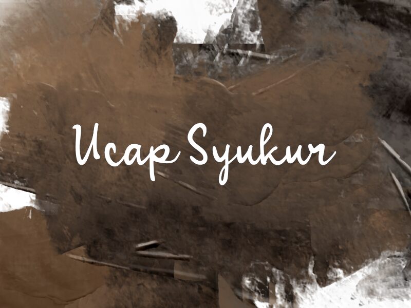 Ucap Syukur Шрифт